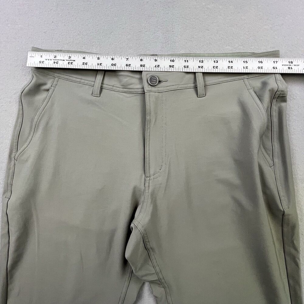 Free Fly Nomad Performance Pants Mens Size 34x32 Gray Lightweight Stretch - Picture 9 of 11
